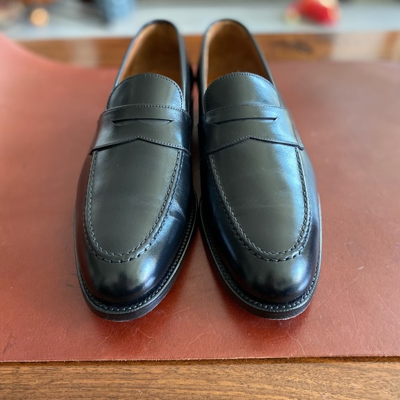 Lof & Tung Black Garcia Penny Loafer - Size US7/UK6 - Picture 8 of 8